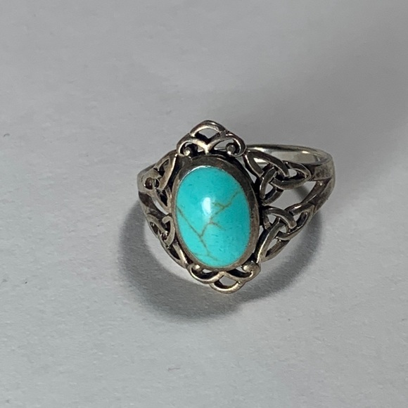 Sterling Filigree Ring - Picture 2 of 6